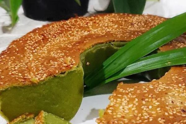 Bingka Pandan Panggang Khas Tanjung Pinang