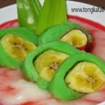 Es Pisang Ijo Hidangan Segar